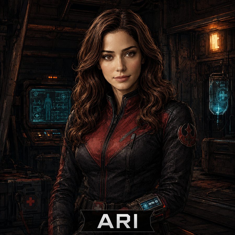 Ari, character portrait