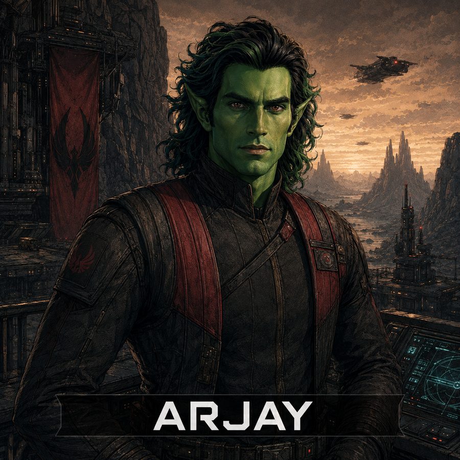 Arjay Venton, character portrait