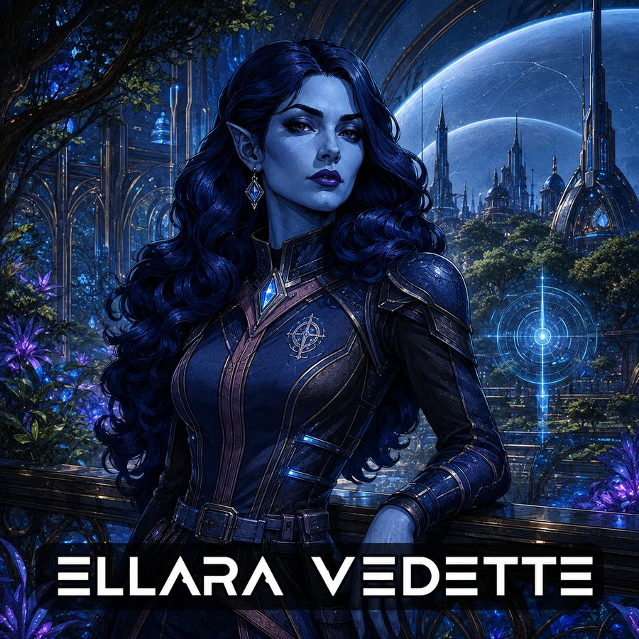 Ellara Vedette, character portrait