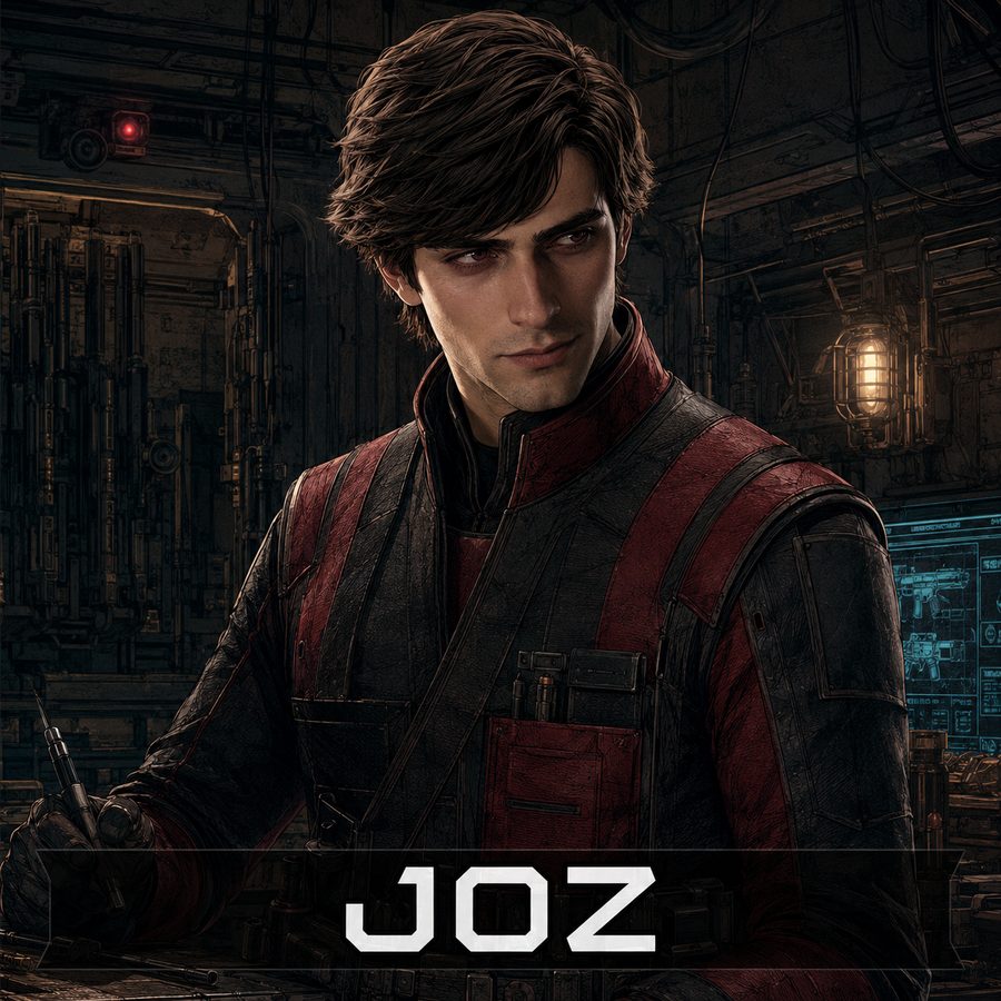 Joz, character portrait