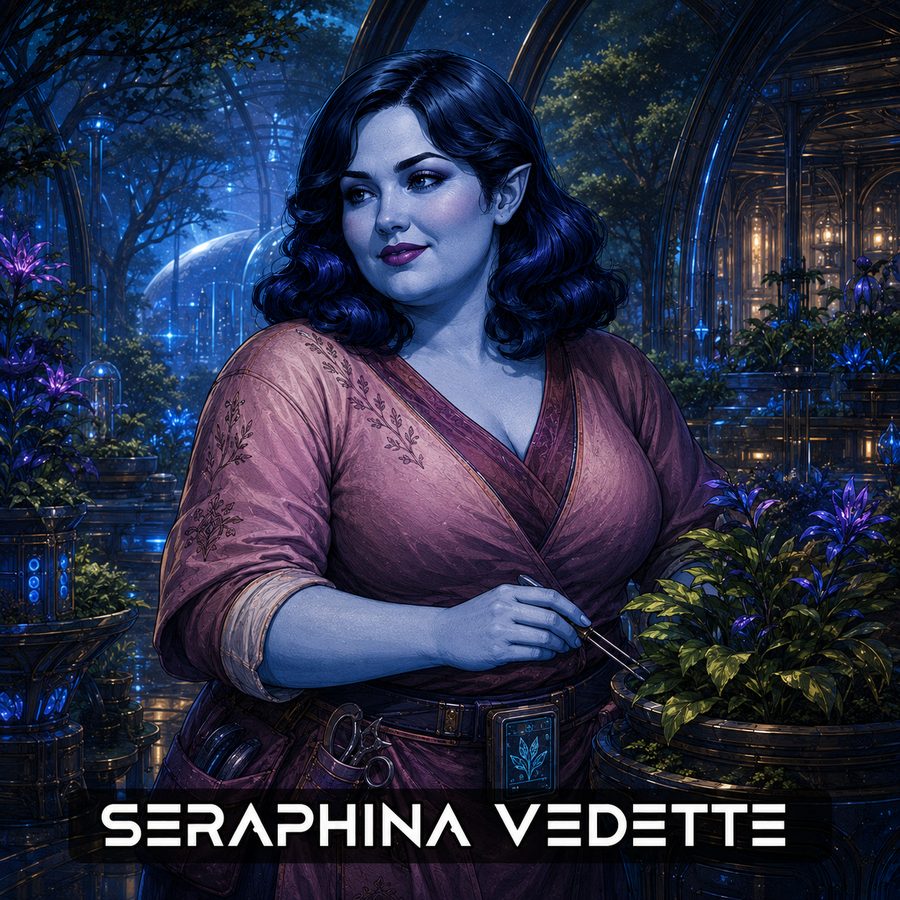 Seraphina Vedette, character portrait