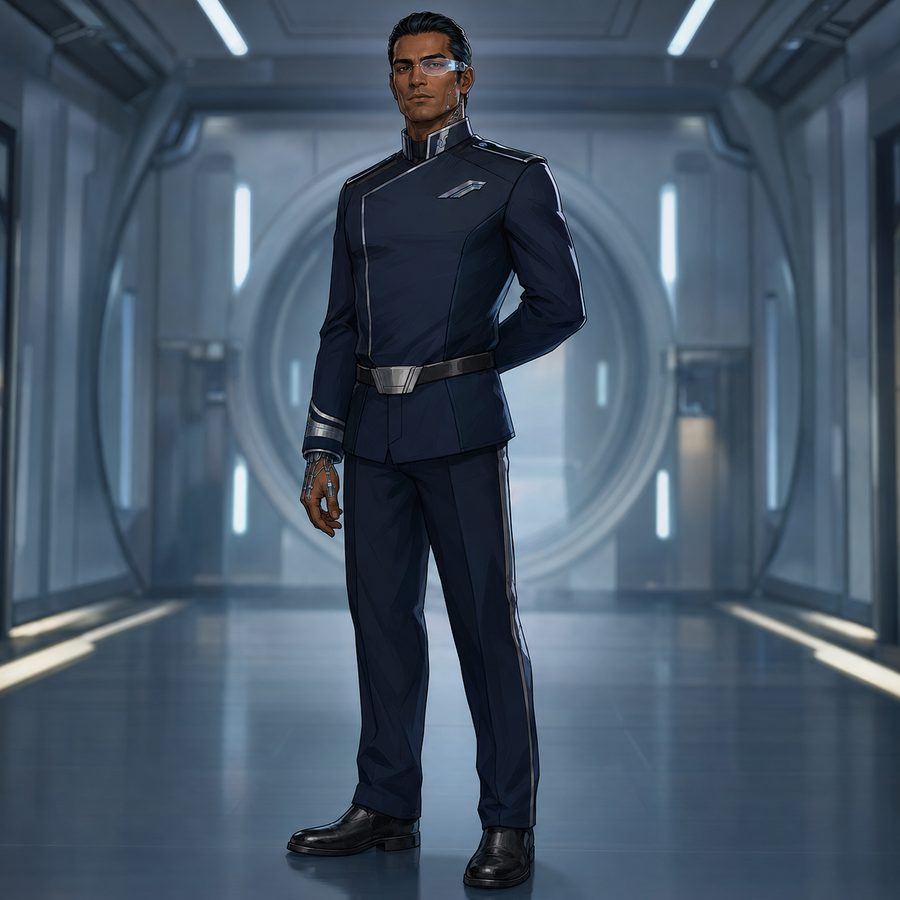 Deputy Alvin Simeon, character portrait