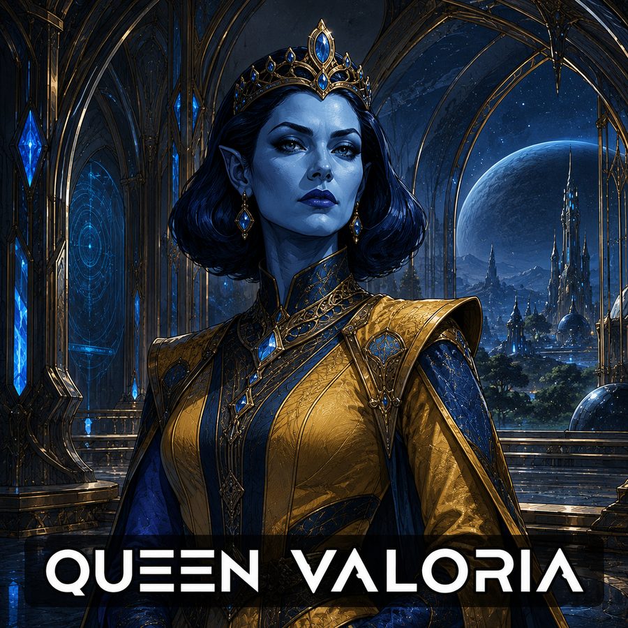 Queen Valoria, character portrait