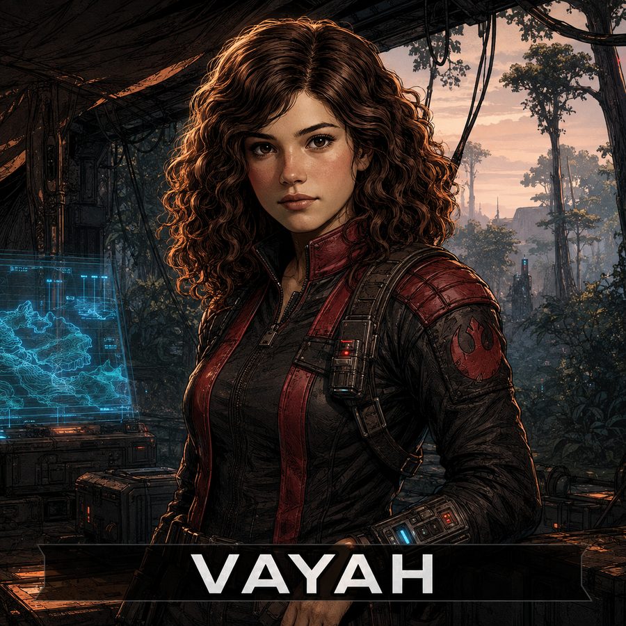 Vayah, character portrait